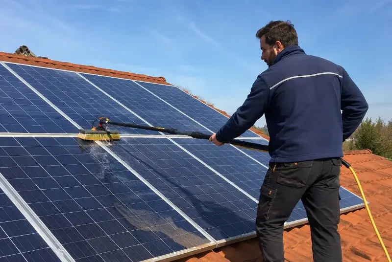 Nettoyage et entretien de panneaux solaires à Oloron-Sainte-Marie